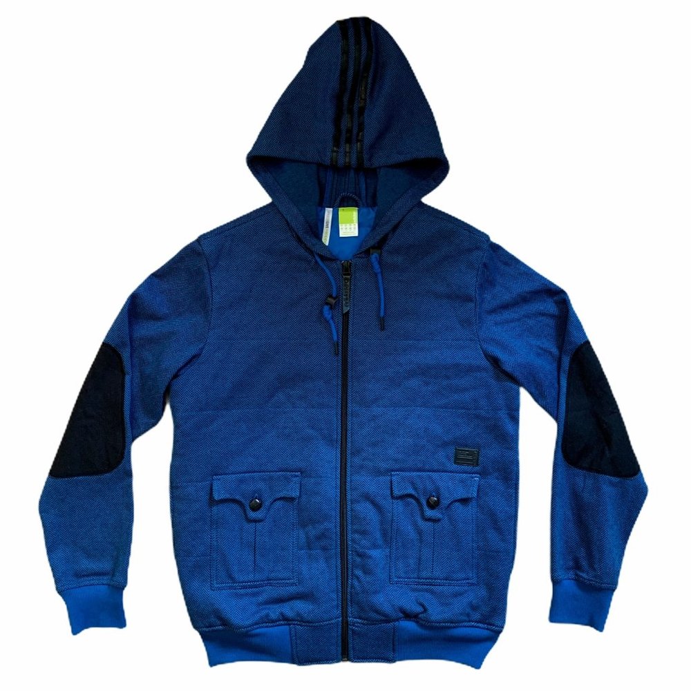 Adidas David Beckham Quilted Full Zip Hooded